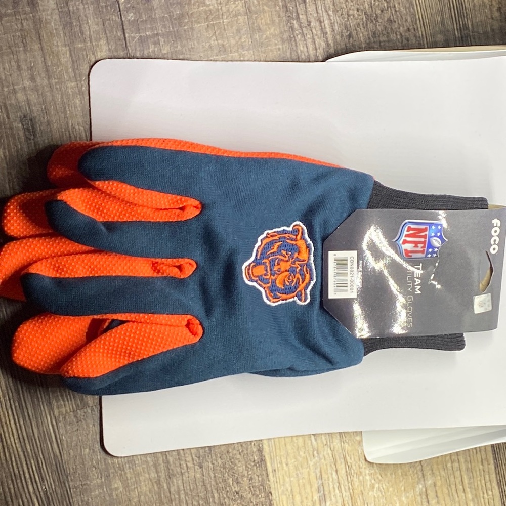 Chicago Bears NFL team Utility Gloves